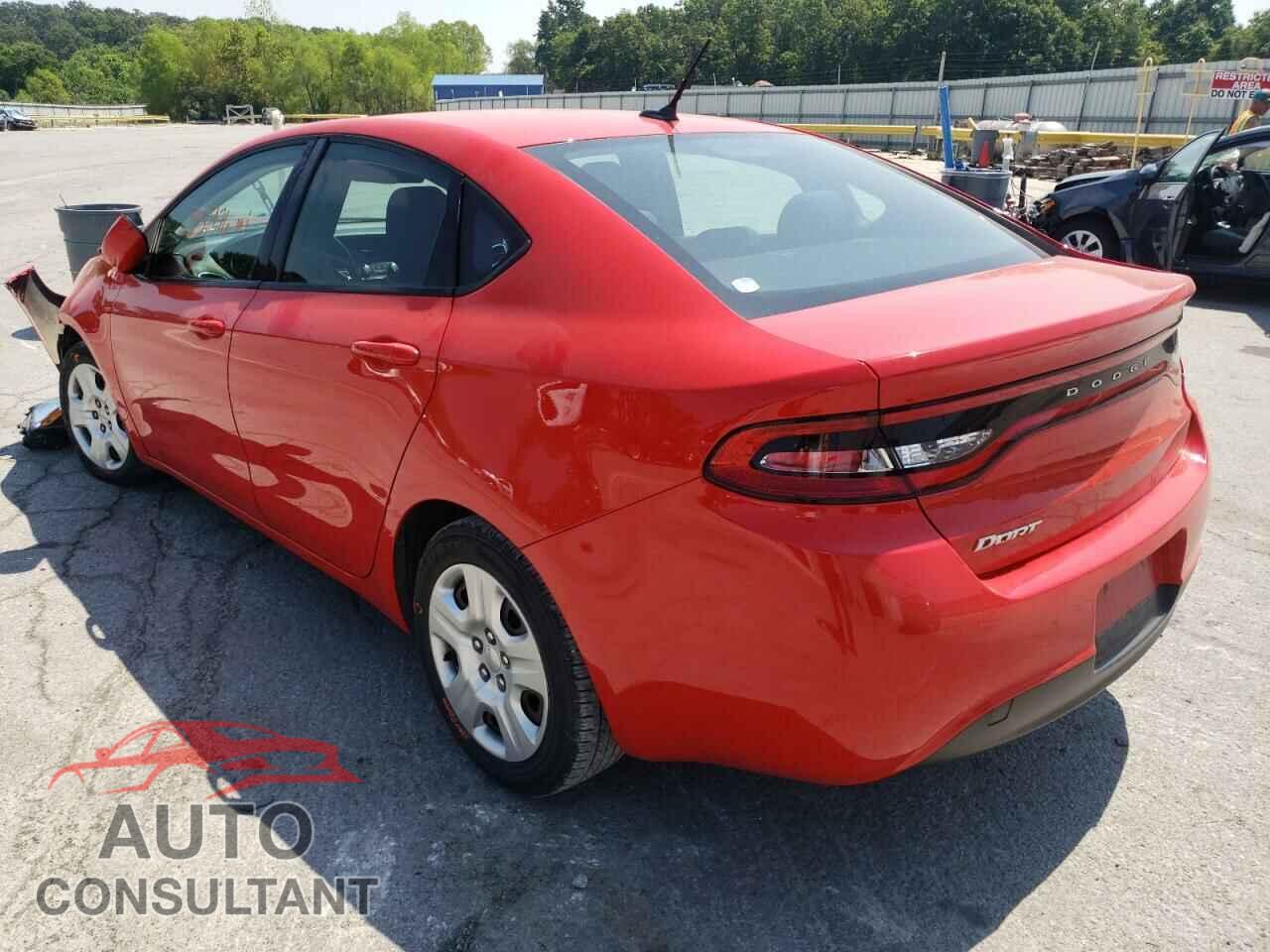 DODGE DART 2016 - 1C3CDFAA8GD679714