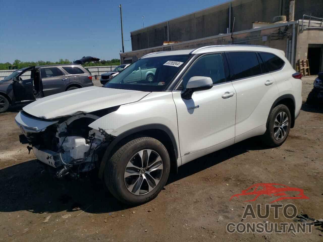 TOYOTA HIGHLANDER 2021 - 5TDGBRCHXMS045514