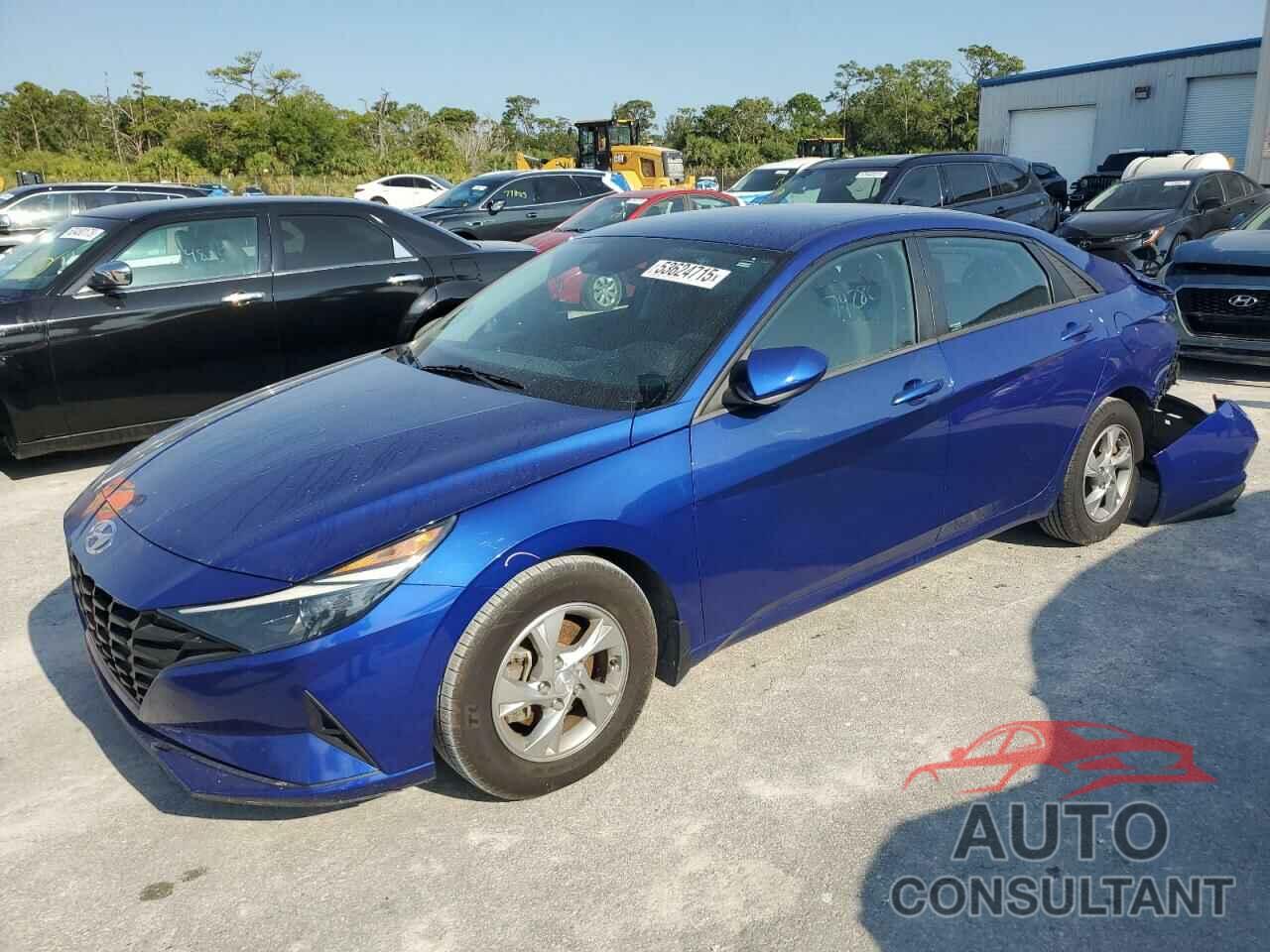 HYUNDAI ELANTRA 2022 - 5NPLL4AGXNH079436