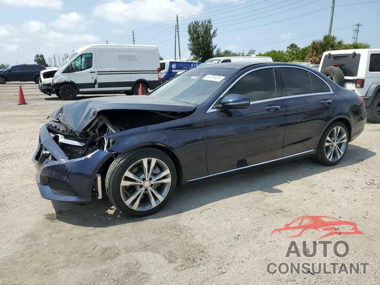 MERCEDES-BENZ C-CLASS 2017 - 55SWF4JB1HU185252