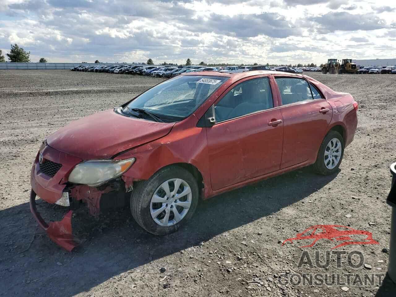 TOYOTA COROLLA 2009 - JTDBL40E199077696