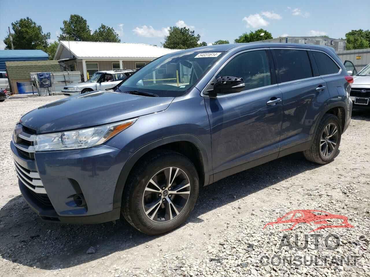 TOYOTA HIGHLANDER 2019 - 5TDZZRFH6KS303170