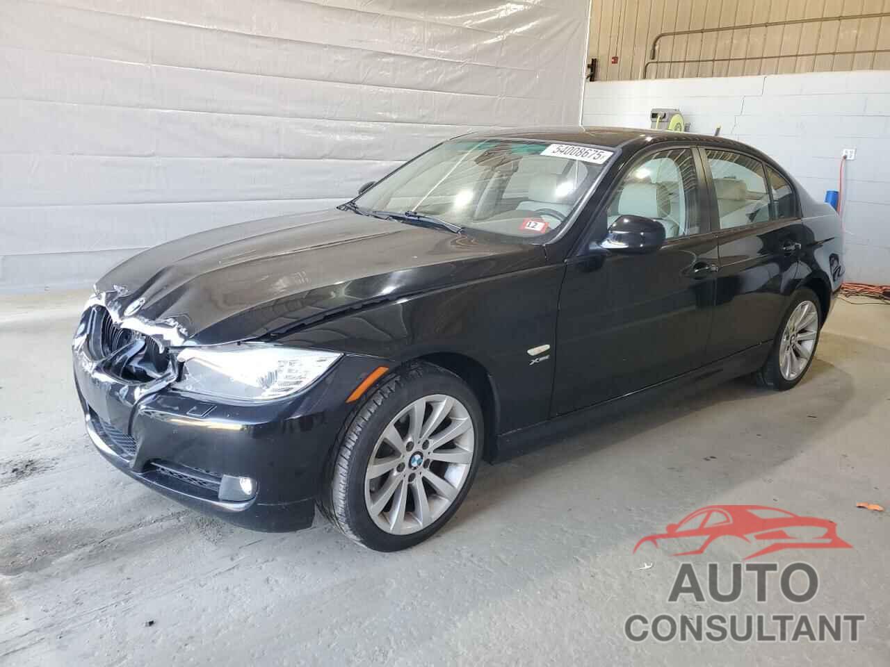 BMW 3 SERIES 2011 - WBAPK5C55BF123867
