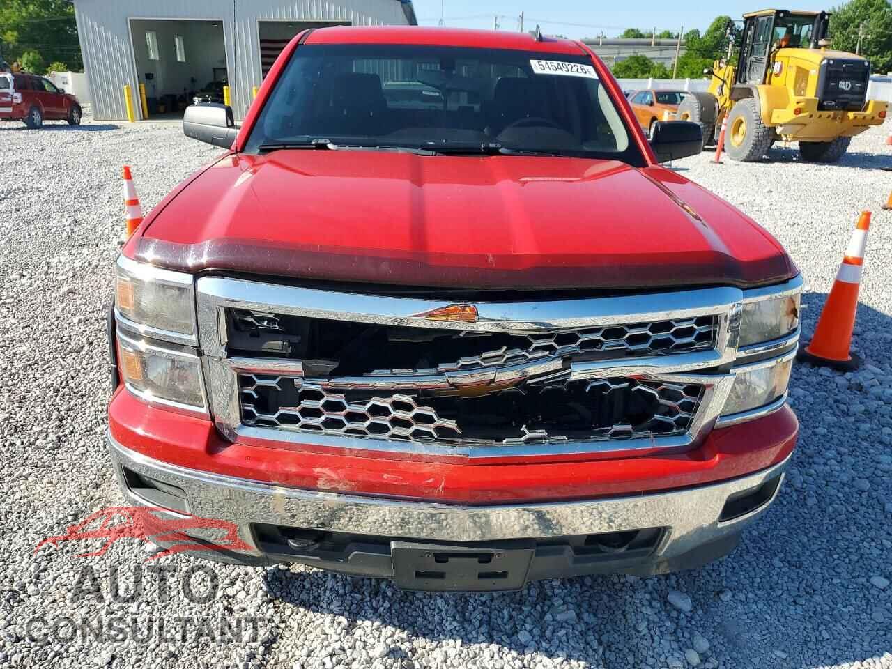 CHEVROLET SILVERADO 2014 - 3GCUKREH7EG443473