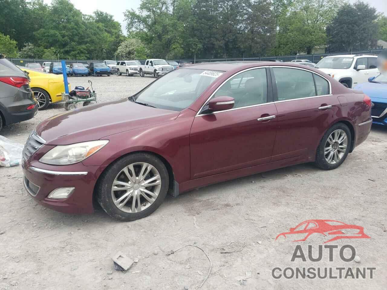 HYUNDAI GENESIS 2012 - KMHGC4DD8CU177141