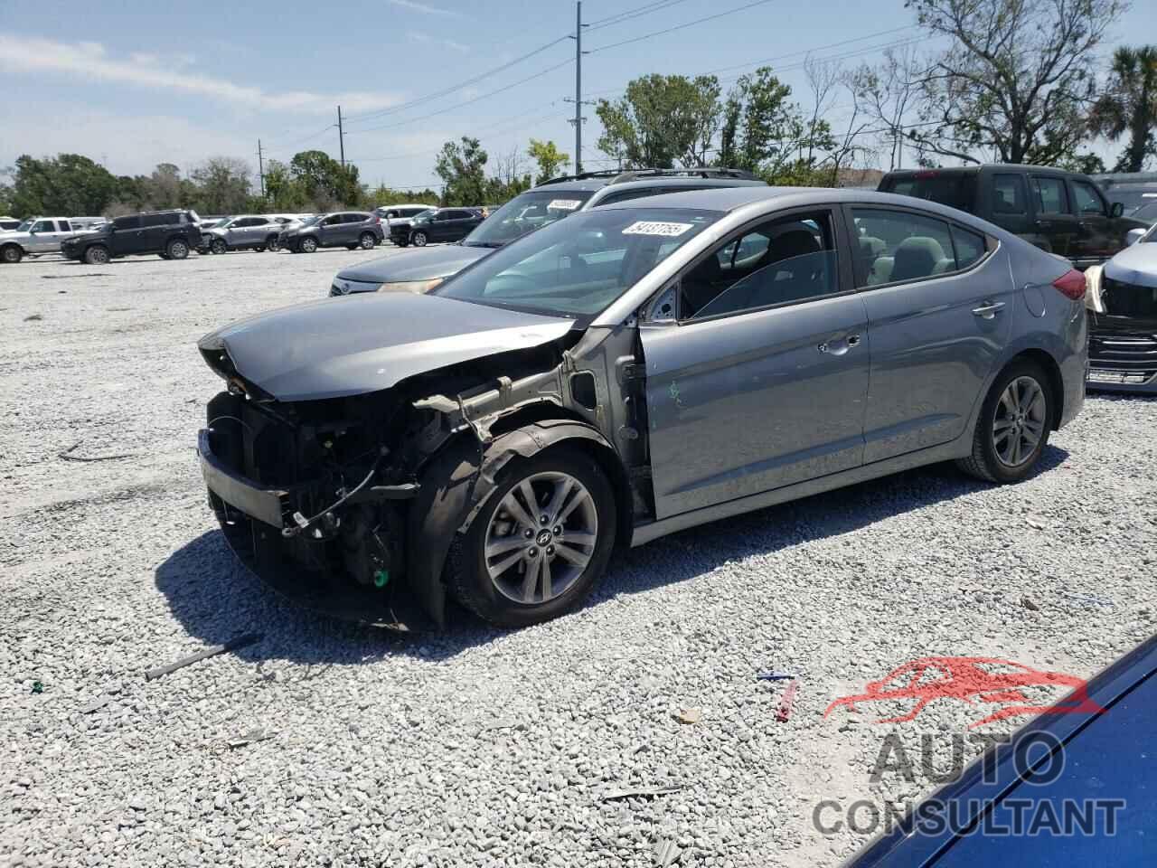 HYUNDAI ELANTRA 2017 - KMHD84LF0HU151552