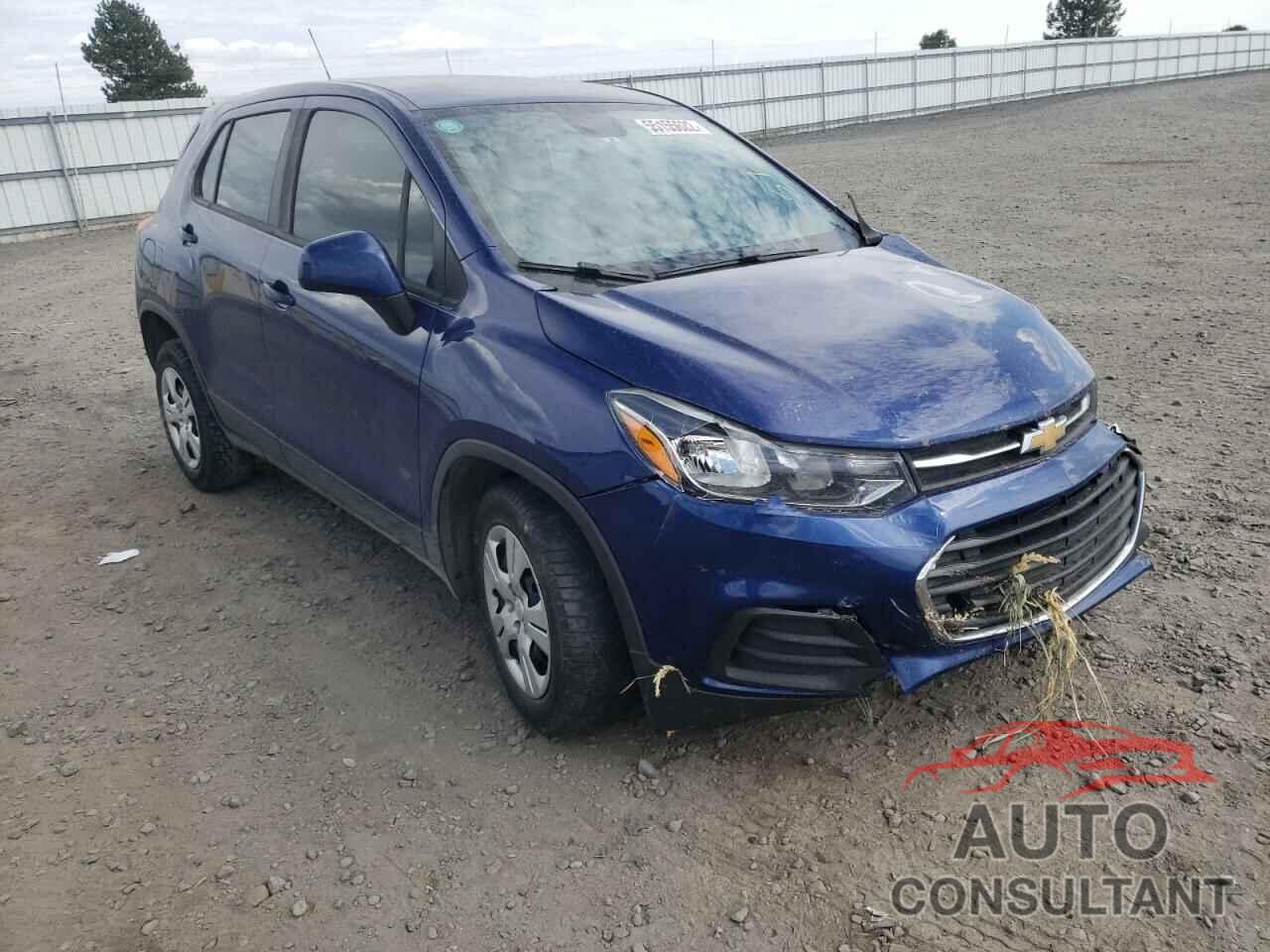 CHEVROLET TRAX 2017 - 3GNCJKSB0HL134579