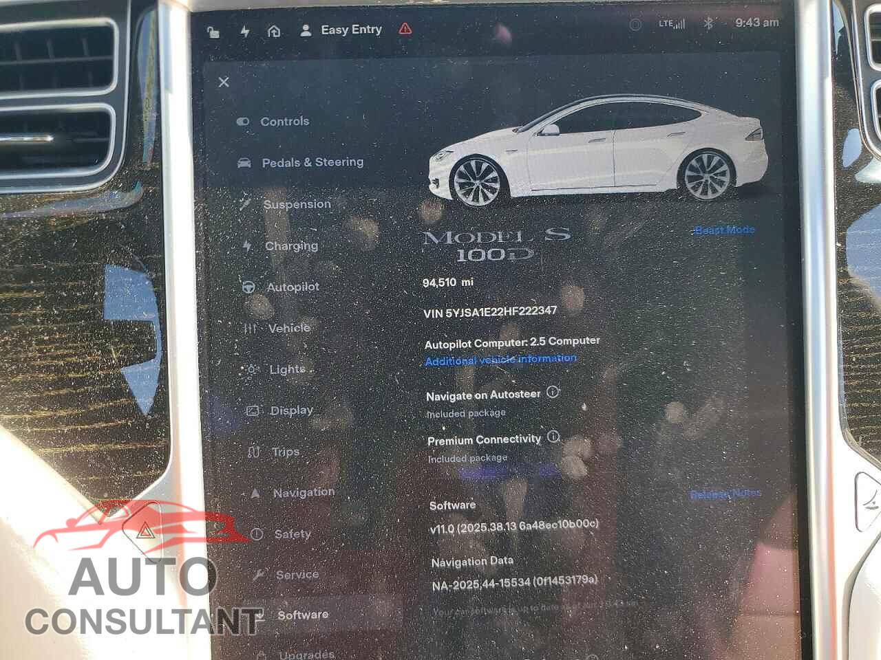 TESLA MODEL S 2017 - 5YJSA1E22HF222347