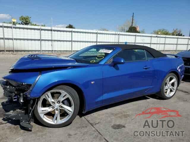 CHEVROLET CAMARO 2019 - 1G1FF3D77K0138194