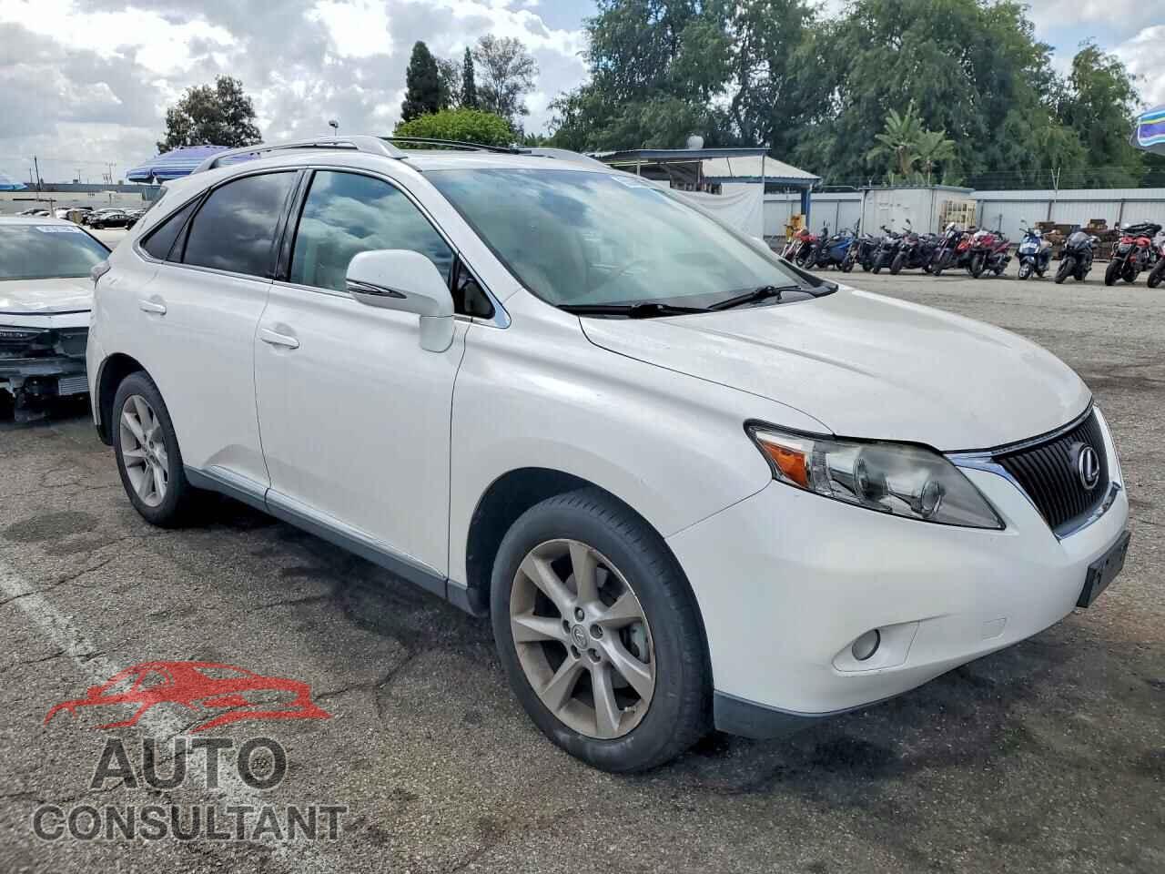 LEXUS RX350 2012 - 2T2ZK1BA8CC074656