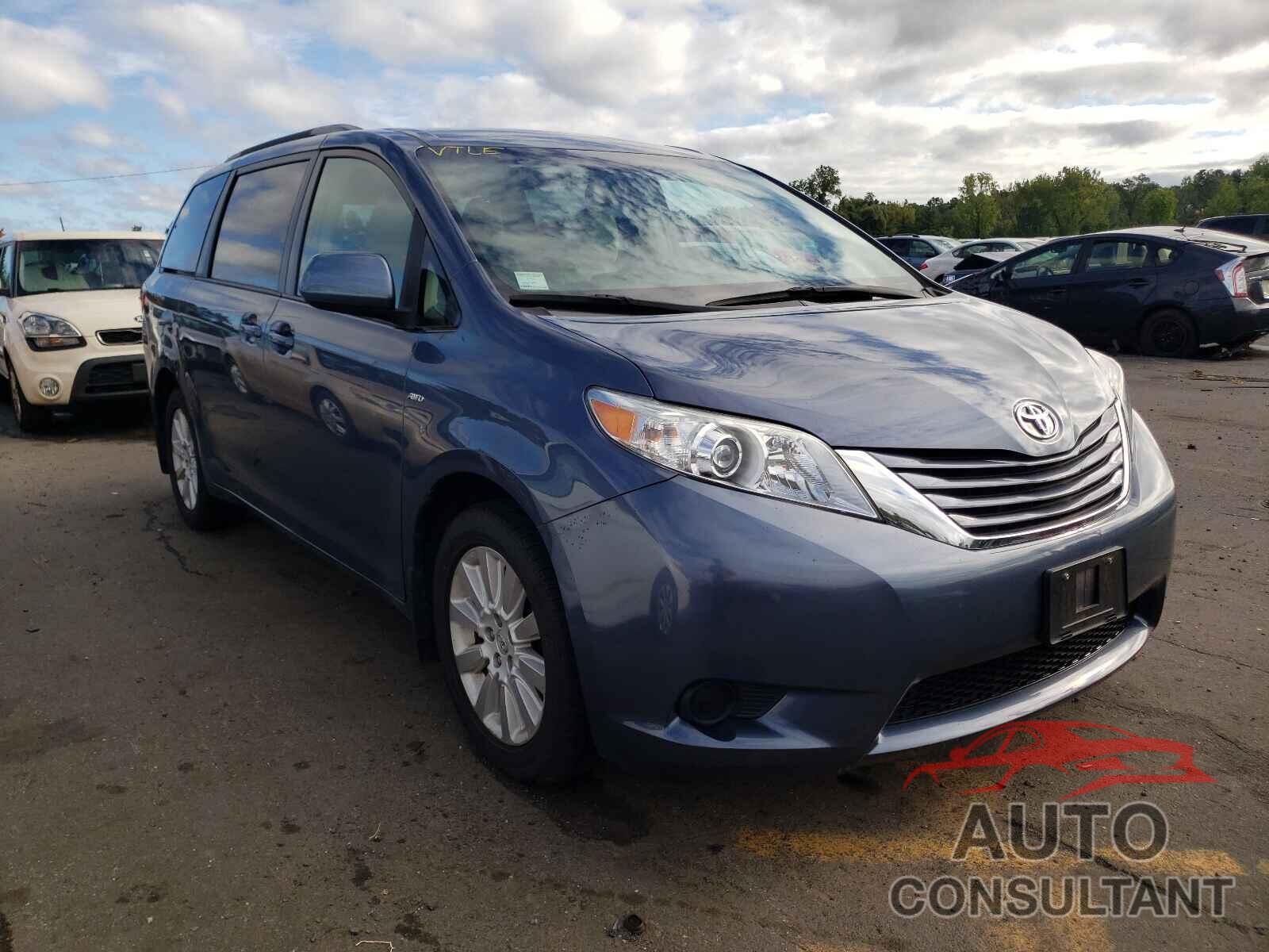 TOYOTA SIENNA 2016 - 5TDJK3DCXGS142318