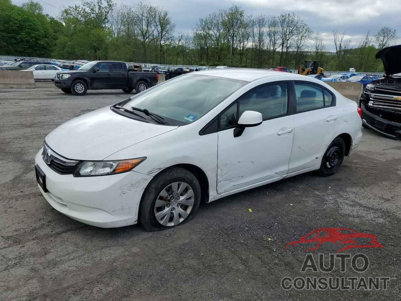 HONDA CIVIC 2012 - 19XFB2F52CE380750