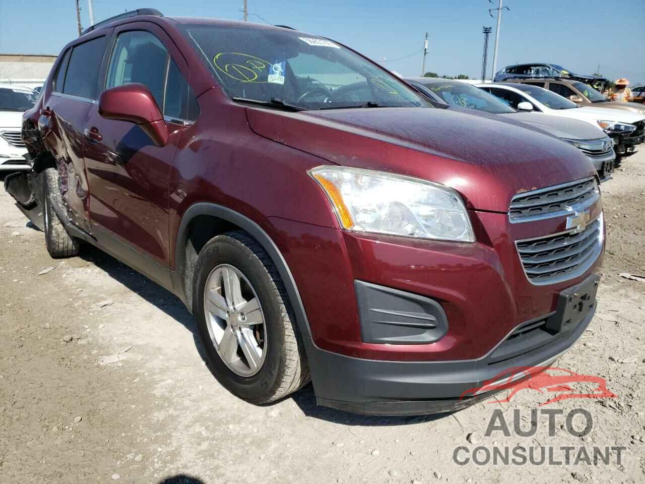 CHEVROLET TRAX 2016 - 3GNCJLSB5GL201911