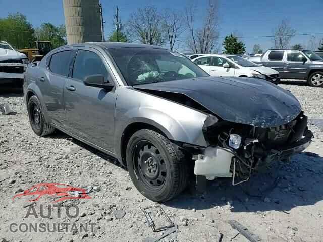DODGE AVENGER 2013 - 1C3CDZAG6DN748587