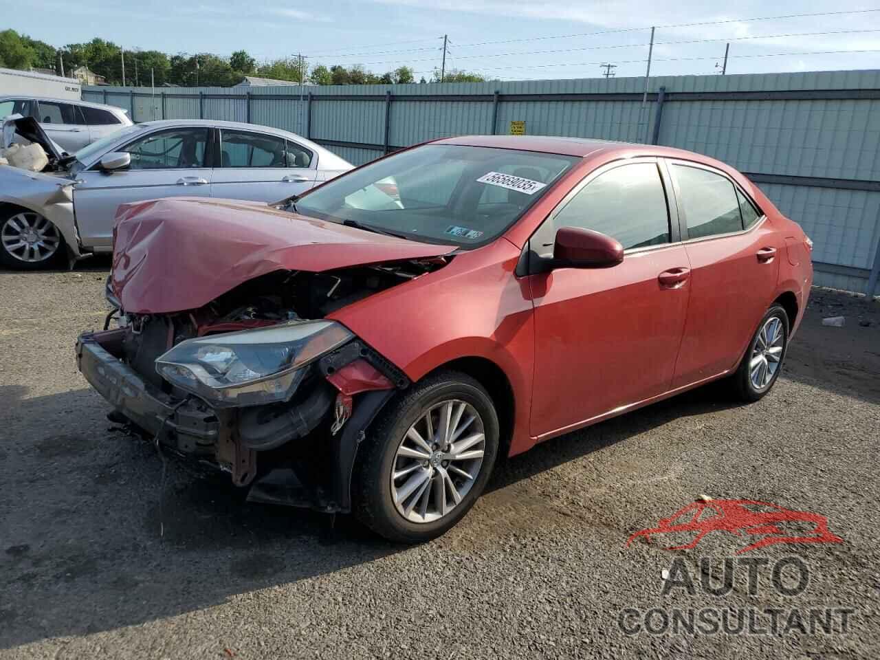 TOYOTA COROLLA 2014 - 5YFBURHE2EP126777
