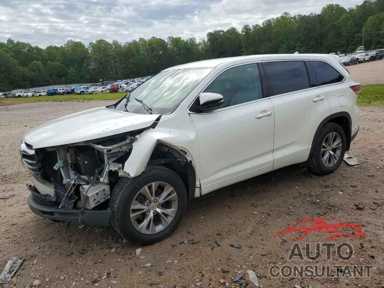 TOYOTA HIGHLANDER 2015 - 5TDBKRFH4FS073477