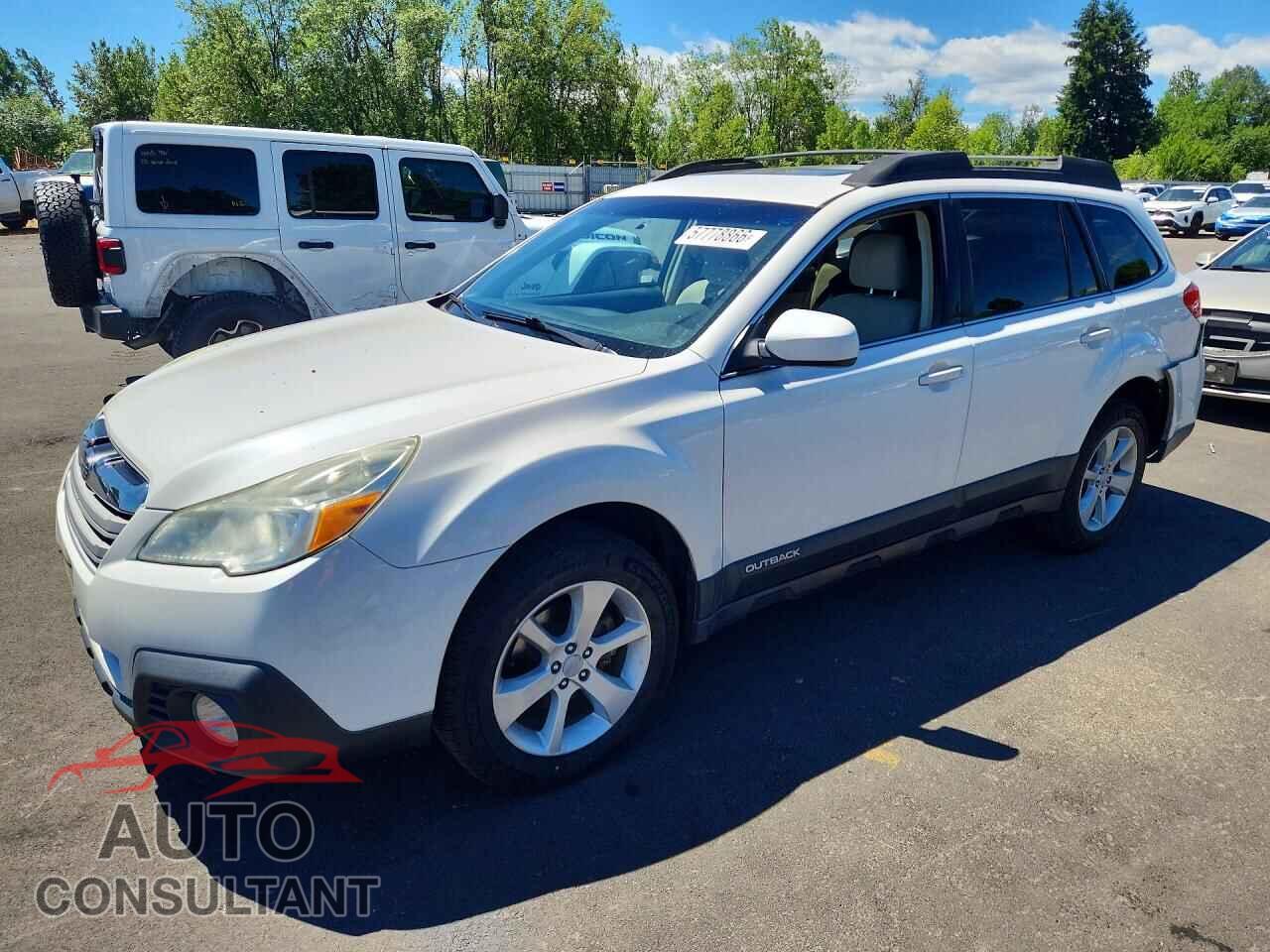 SUBARU OUTBACK 2014 - 4S4BRBCC9E3315137