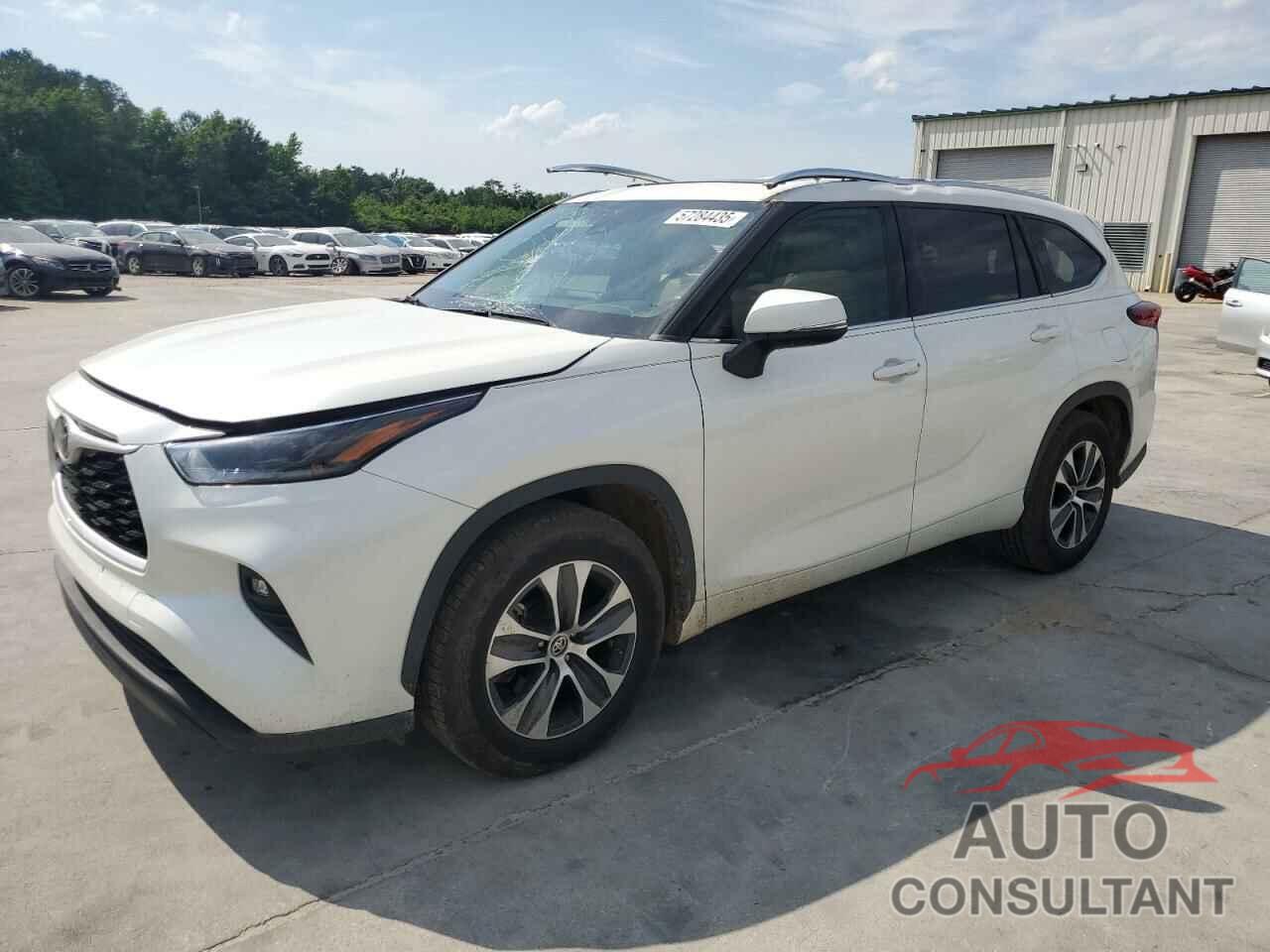 TOYOTA HIGHLANDER 2021 - 5TDGZRAH3MS521049
