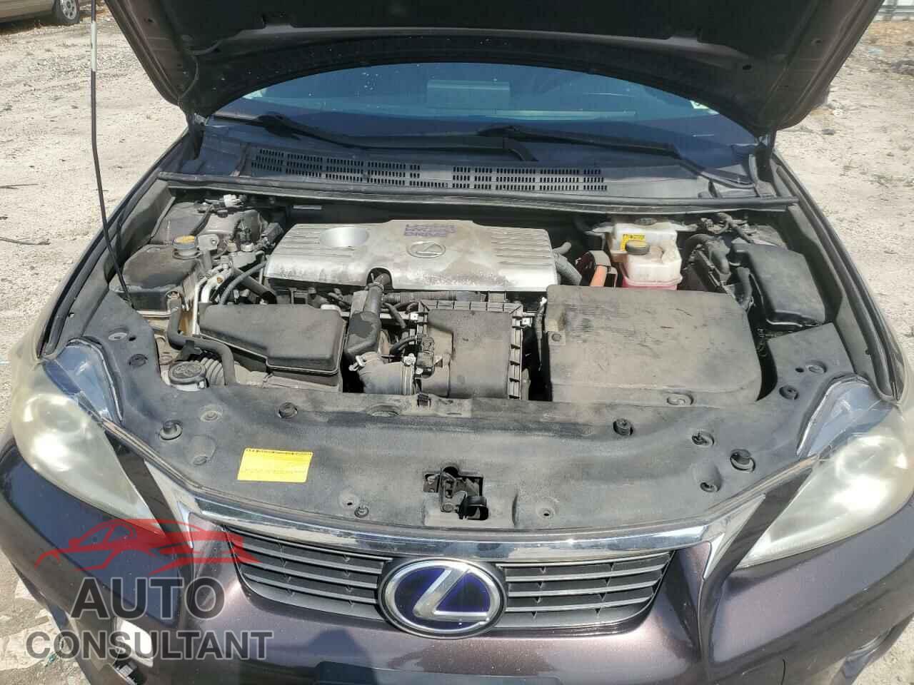 LEXUS CT 200 2012 - JTHKD5BH6C2086256