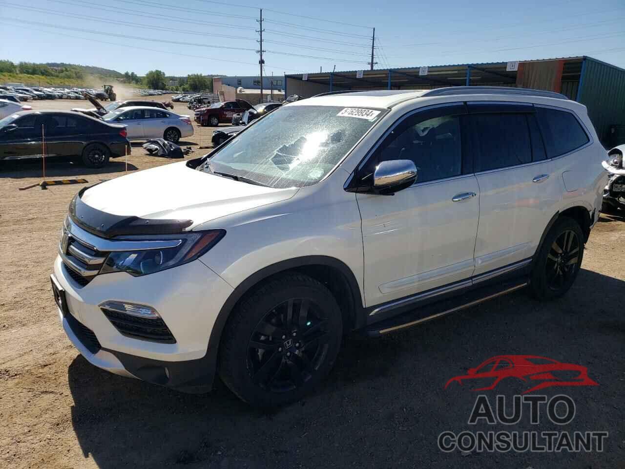 HONDA PILOT 2017 - 5FNYF6H02HB019591