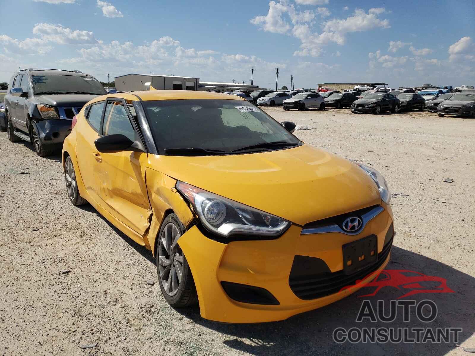 HYUNDAI VELOSTER 2016 - KMHTC6AD1GU297125