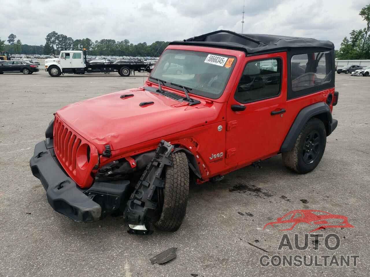 JEEP WRANGLER 2020 - 1C4GJXAN4LW342471