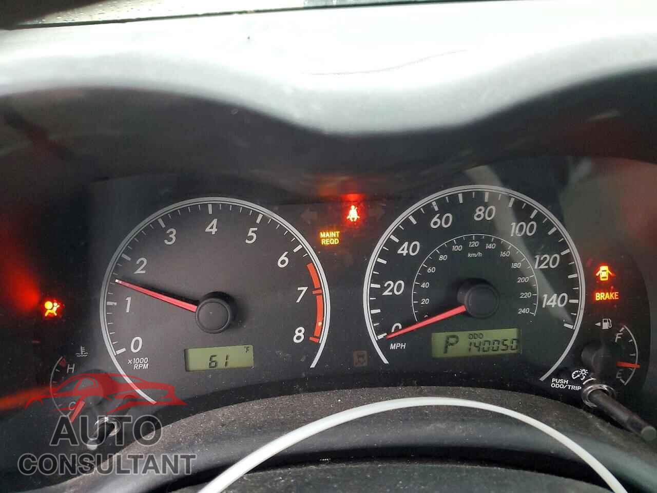 TOYOTA COROLLA 2013 - 5YFBU4EEXDP165025