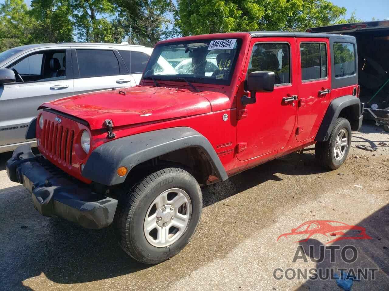 JEEP WRANGLER 2014 - 1C4BJWDGXEL244048