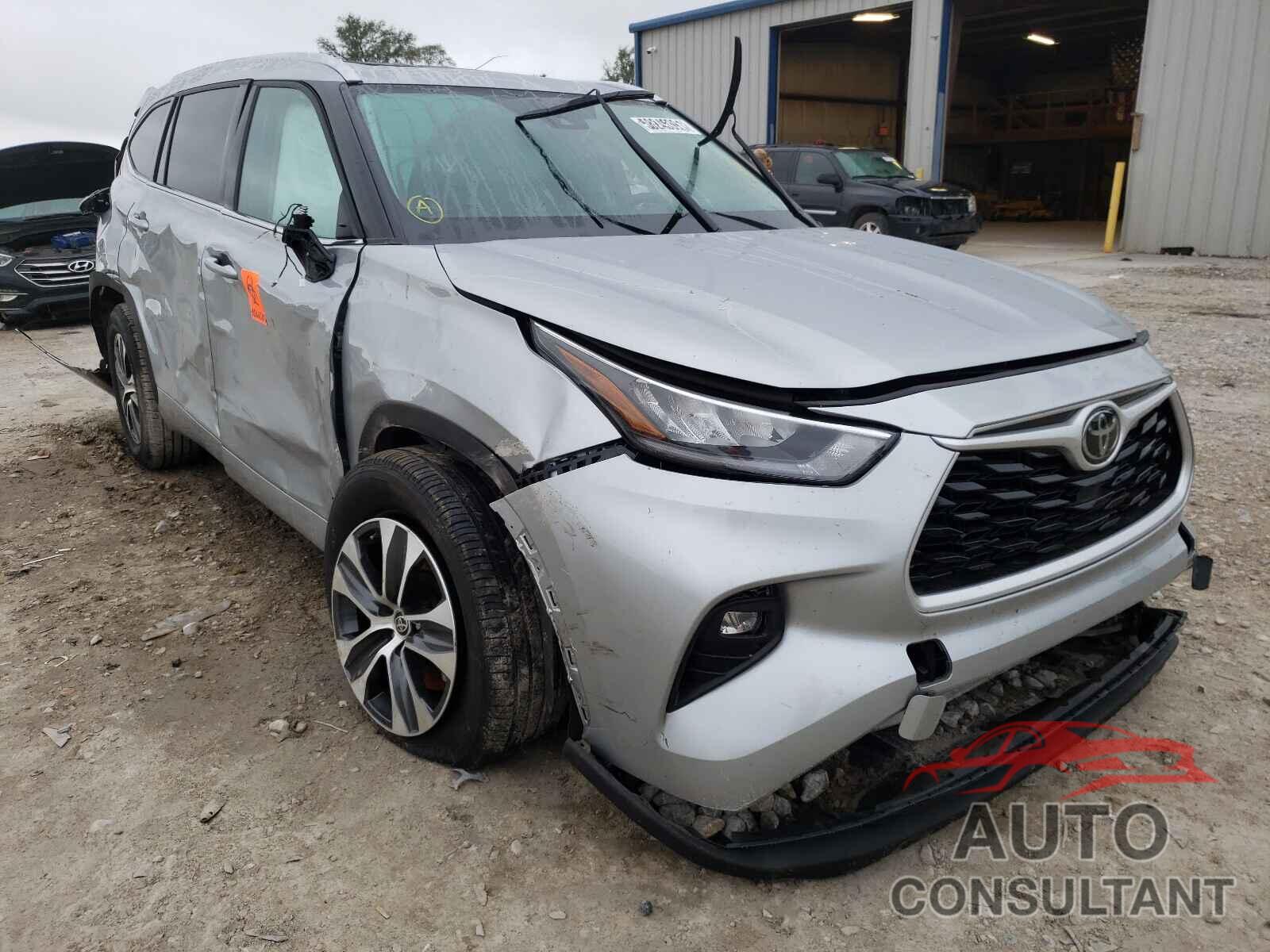 TOYOTA HIGHLANDER 2020 - 5TDGZRAH1LS015007