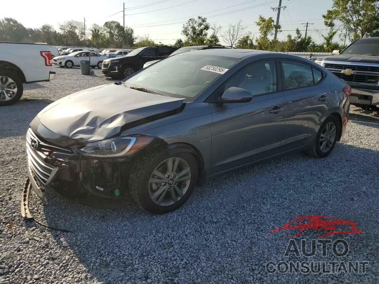 HYUNDAI ELANTRA 2018 - 5NPD84LF4JH320377
