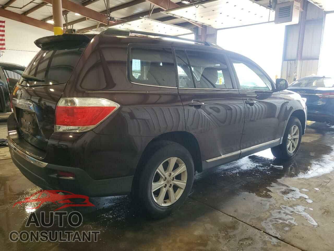 TOYOTA HIGHLANDER 2012 - 5TDBK3EHXCS101373