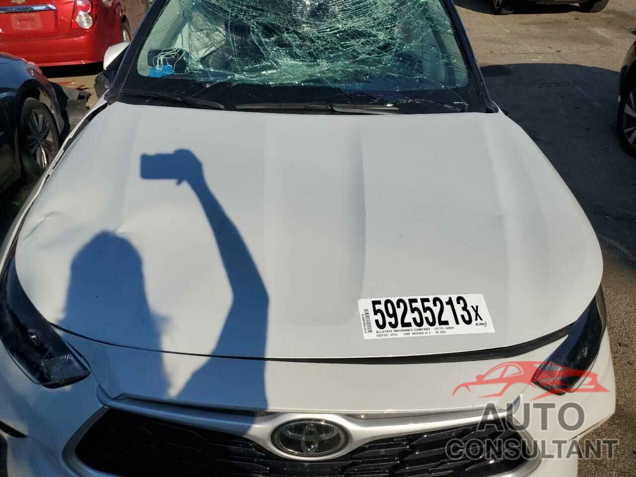 TOYOTA HIGHLANDER 2022 - 5TDGZRBH7NS255910
