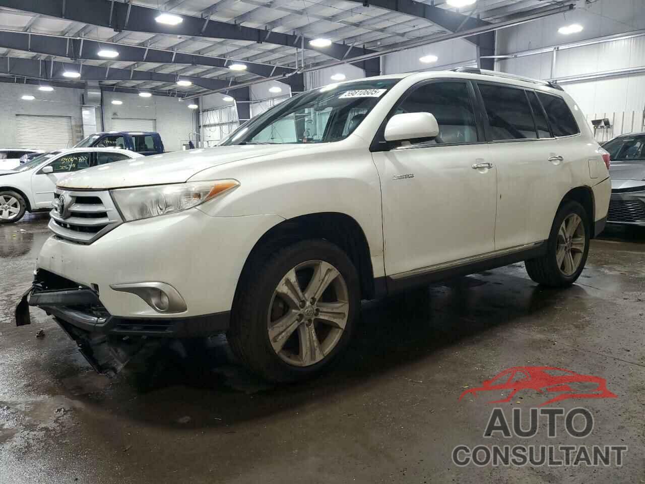 TOYOTA HIGHLANDER 2012 - 5TDDK3EH9CS153442