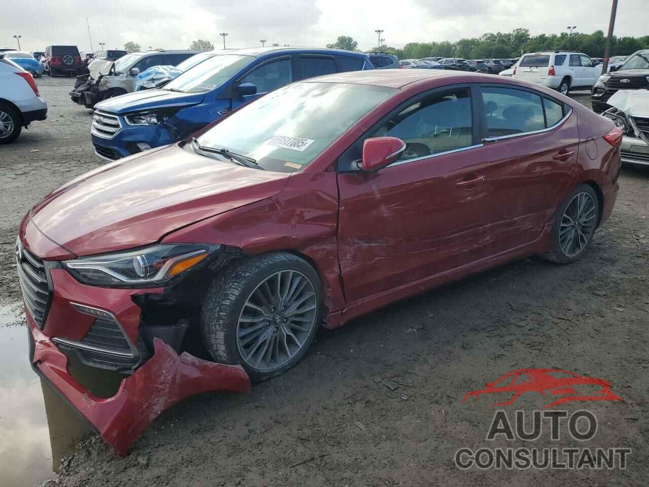 HYUNDAI ELANTRA 2017 - KMHD04LB0HU332428