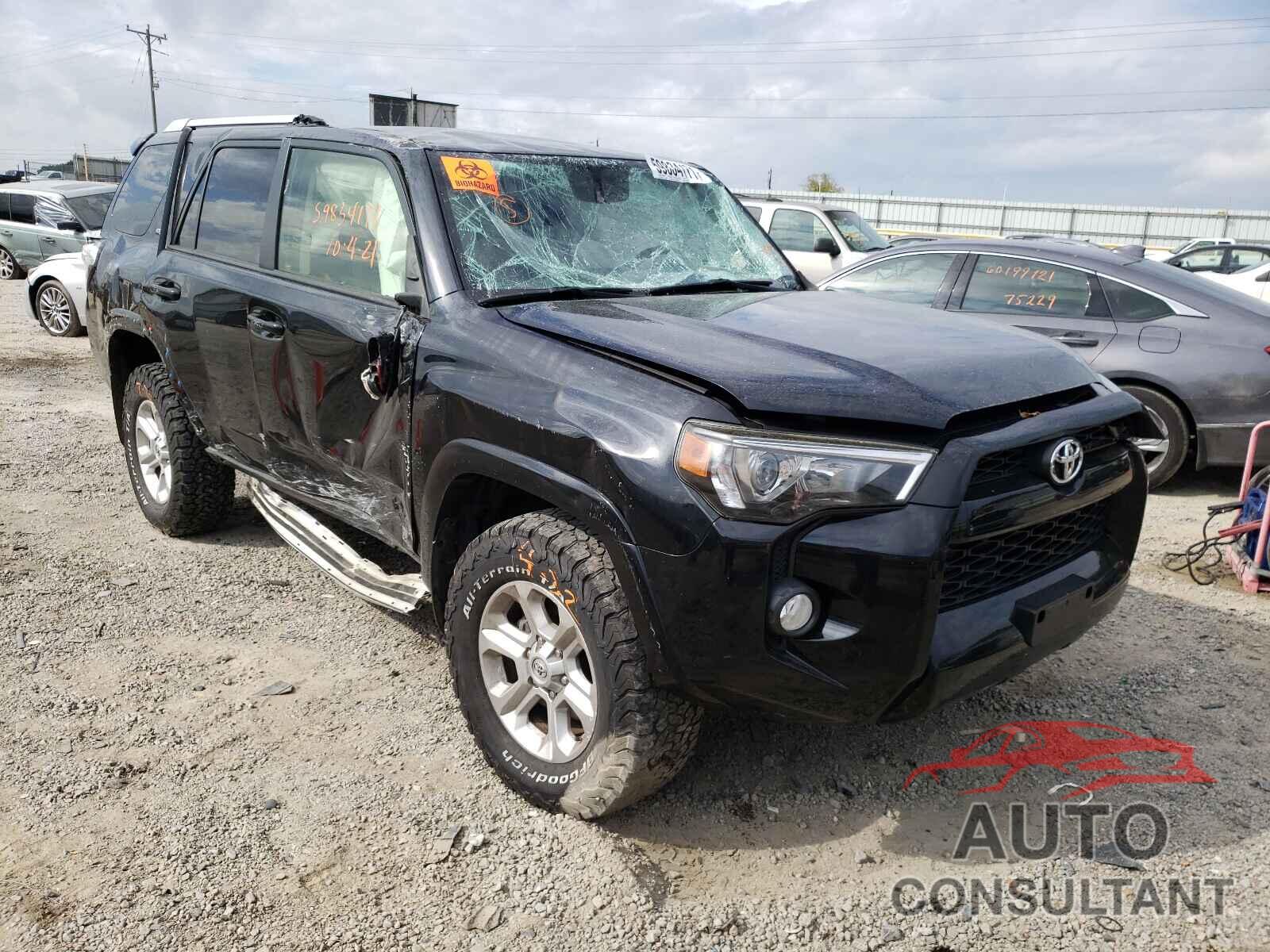 TOYOTA 4RUNNER 2016 - JTEBU5JR8G5316570