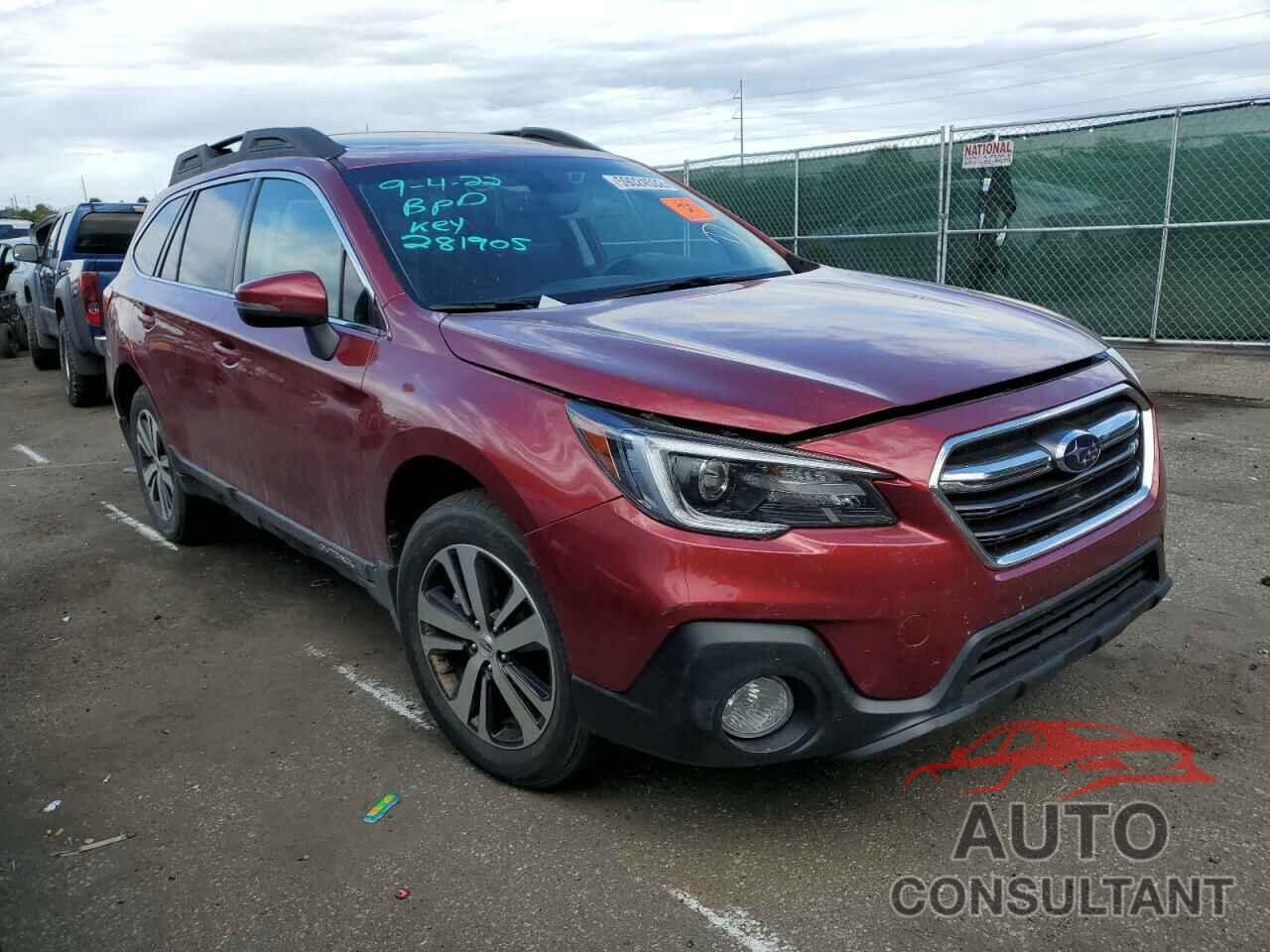 SUBARU OUTBACK 2018 - 4S4BSANC2J3281905