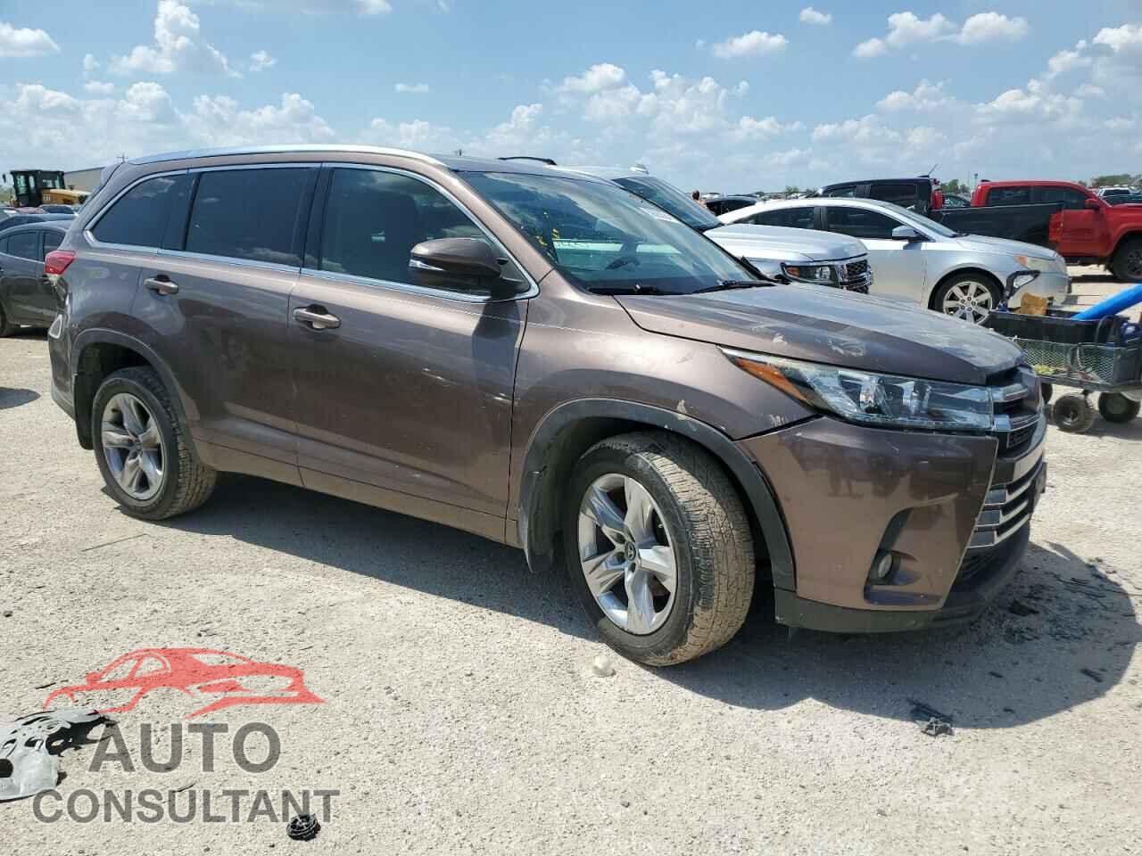 TOYOTA HIGHLANDER 2018 - 5TDDZRFH5JS486523