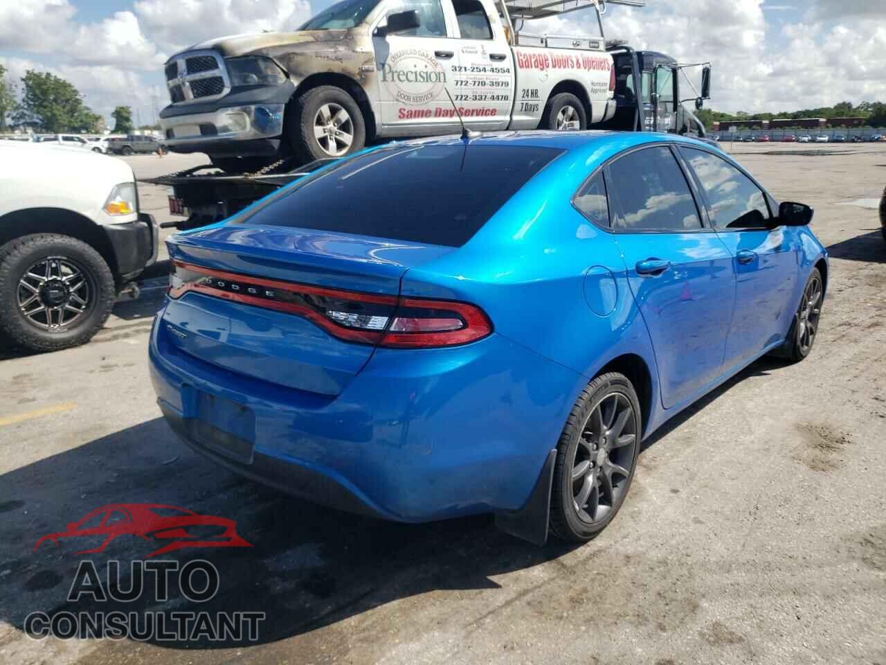 DODGE DART 2016 - 1C3CDFAA9GD606366