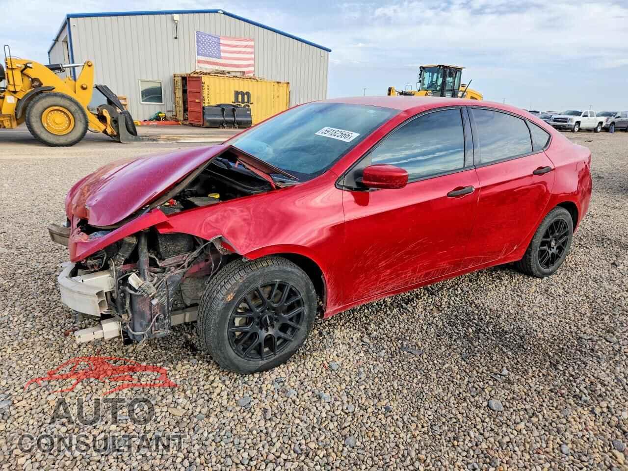 DODGE DART 2013 - 1C3CDFAAXDD287202