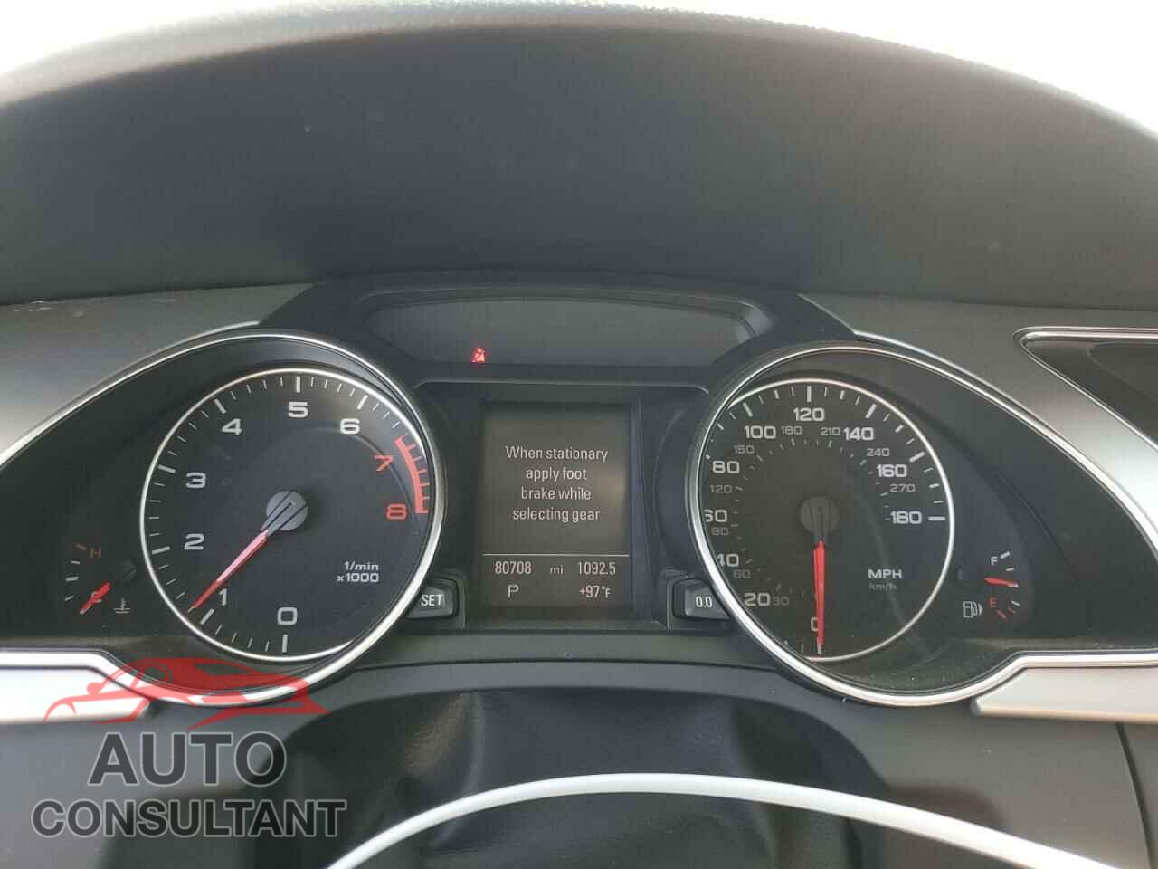 AUDI A5 2012 - WAULFAFRXCA013809