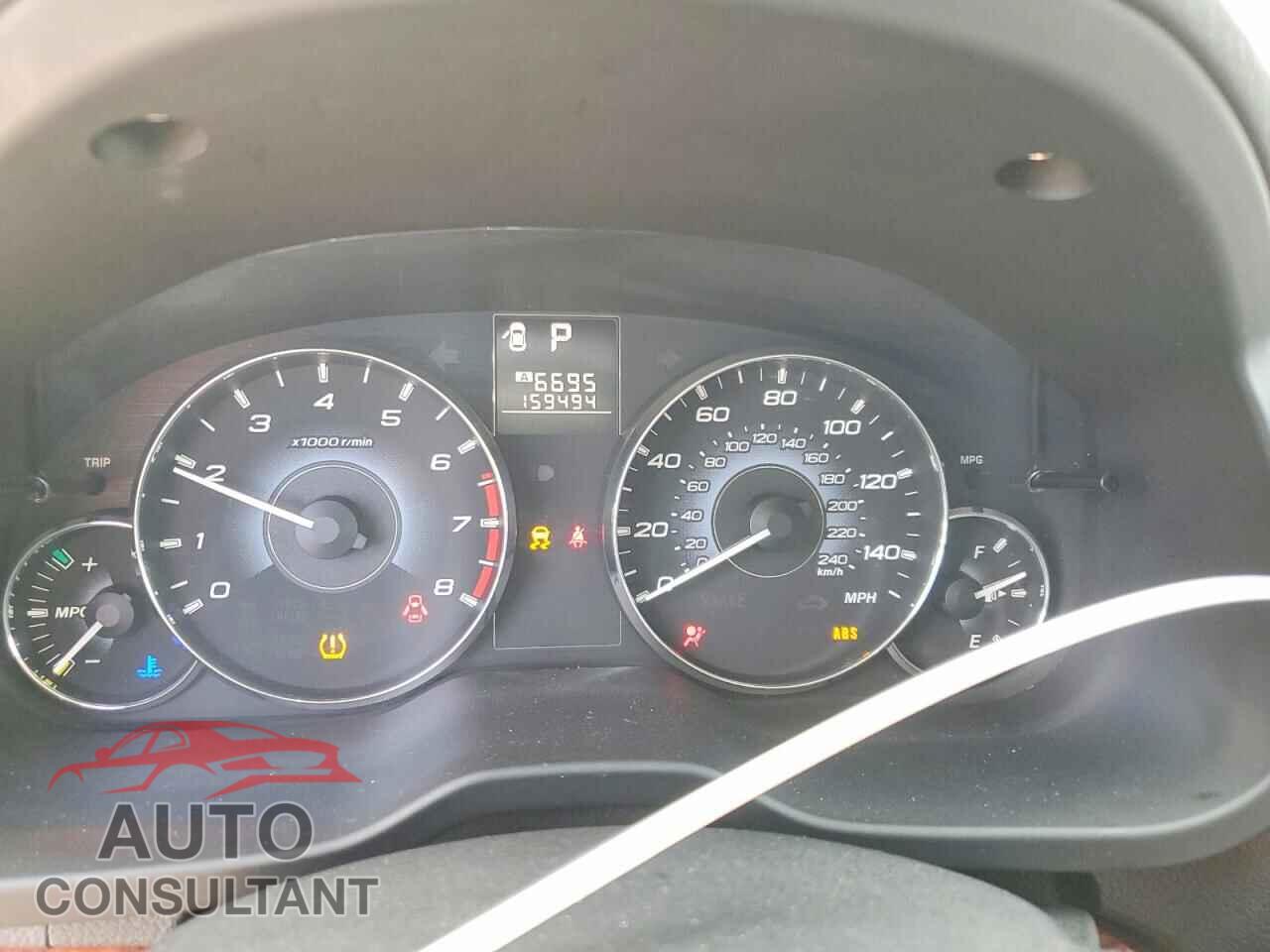 SUBARU OUTBACK 2. 2010 - 4S4BRBJC0A3380701