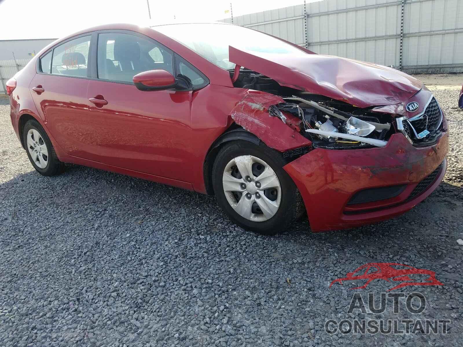 KIA FORTE 2016 - KNAFK4A65G5593959