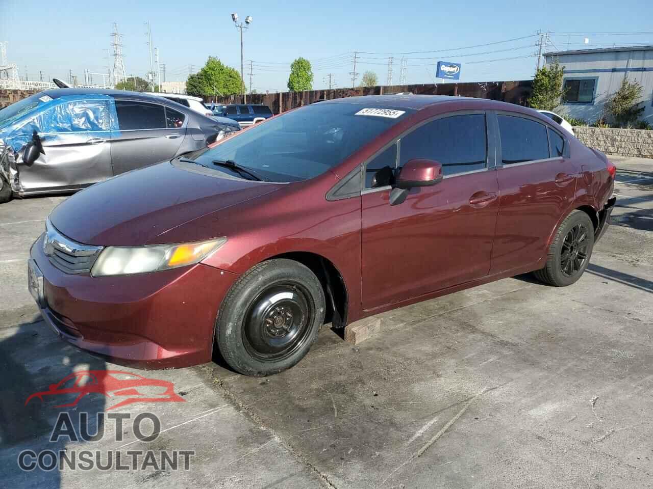 HONDA CIVIC 2012 - 2HGFB2F57CH512603