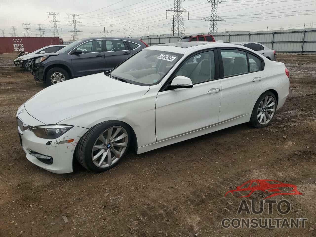 BMW 3 SERIES 2013 - WBA3B3C57DJ898836