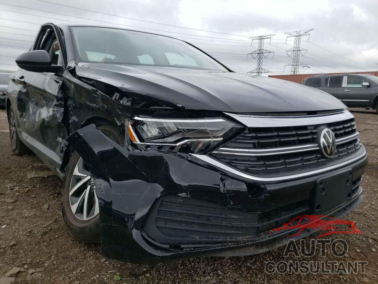 VOLKSWAGEN JETTA 2022 - 3VWCM7BU0NM004738