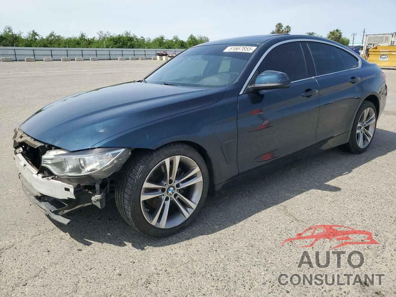 BMW 4 SERIES 2017 - WBA4F7C36HG788507