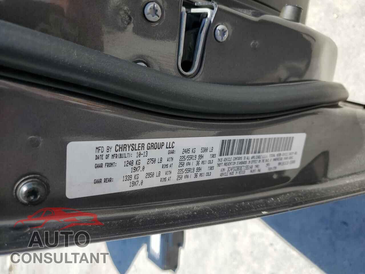 DODGE JOURNEY 2014 - 3C4PDCBB3ET155140