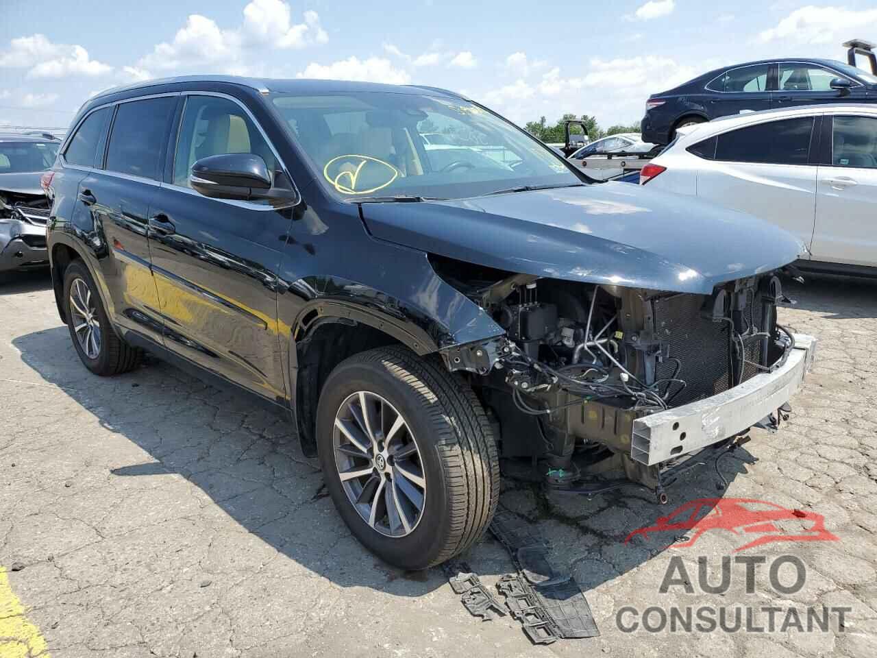 TOYOTA HIGHLANDER 2017 - 5TDJZRFH4HS373241