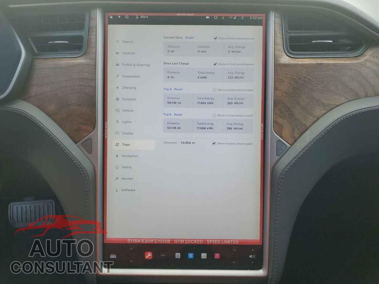 TESLA MODEL S 2018 - 5YJSA1E20JF270208