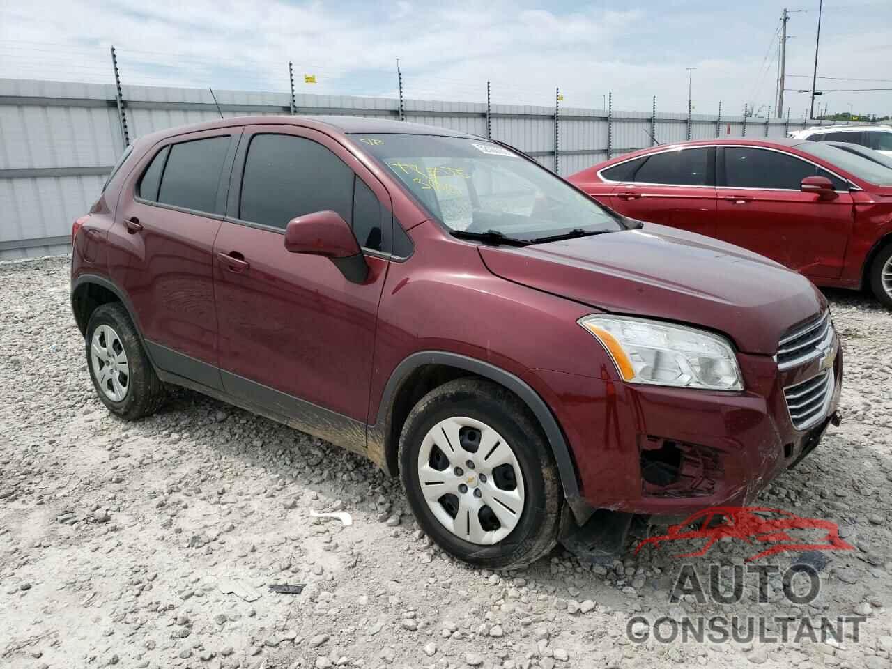 CHEVROLET TRAX 2016 - 3GNCJKSB7GL182899